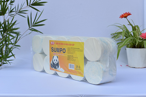 Giấy vệ sinh Sumpo cam lô 10 cuộn